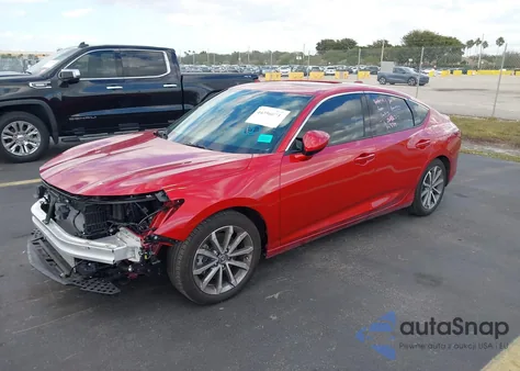 2025 Acura Integra z USA, uszkodzony, nr VIN 19UDE4H2XSA018388